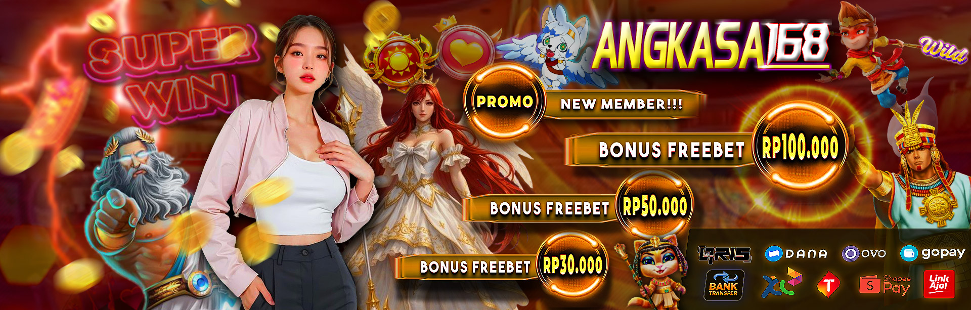 FREEBET 100K/50K/30K