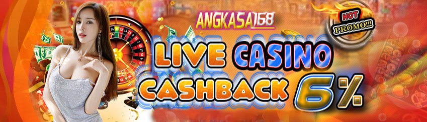 PROMO CASHBACK CASINO 6%